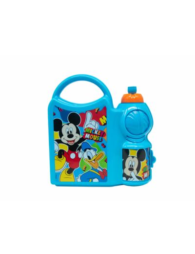 Boite à gouter et sa gourde 400ML Mickey