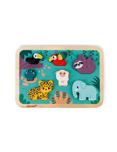 Chunki Puzzle  Jungle WWF® - J08621 - Janod