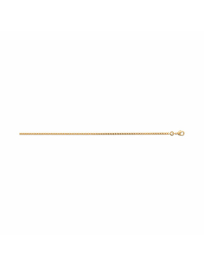 Collier sautoir en plaqué or, 70cm