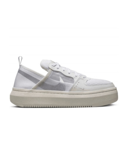 Basket femme blanc argent nike