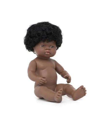 Poupée africain fille  38 cm - 31054 - Miniland