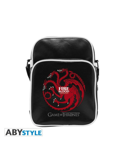 GAME OF THRONES - Sac Besace "Targaryen" - Vinyle Petit Format