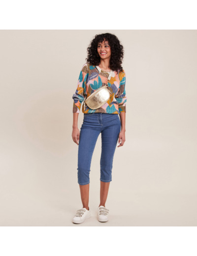 Pantacourt droit taille standard
