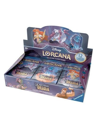 Lorcana - Boite de 24 Boosters Le Retour d'Ursula