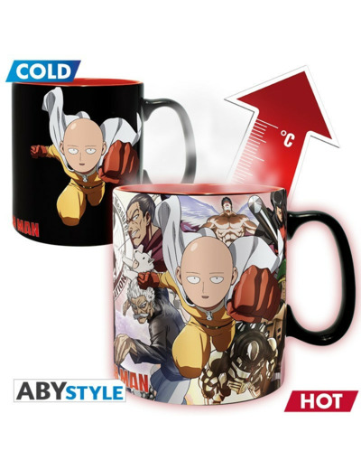 ONE PUNCH MAN - Mug Heat Change - 460 ml