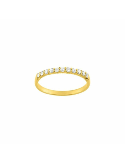 Bague en or jaune et diamants de 0.20ct