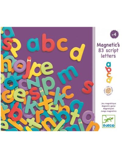 83 Lettres Scripts Magnétiques - DJ03102