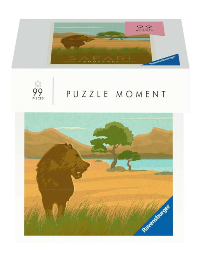 Ravensburger - Puzzle adulte - Puzzle Moment 99 p - Safari