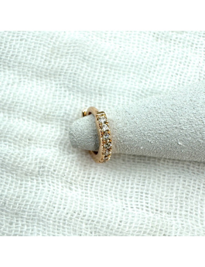 Piercing d'oreilles en Or Rose à l'unité