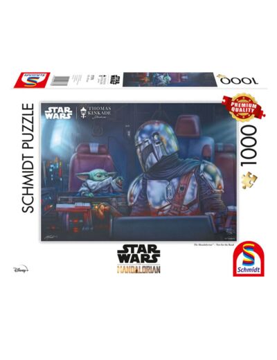 Puzzle Star Wars Mandalorian 1000 pcs - Two for the Road