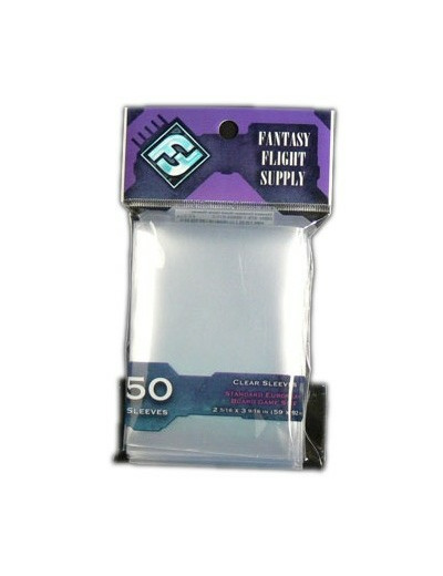 FFG - Clear Sleeves Std. Eu. 50