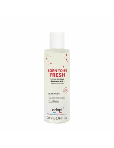 Born to be fresh   - Lotion tonique visage purifiante 200 ml