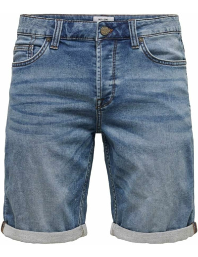 SHORTS HOMME BLUE DENIM