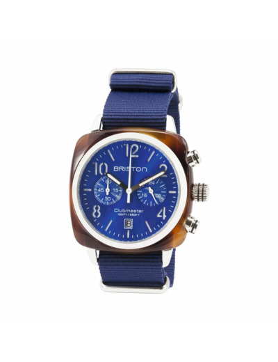 Montre Briston Clubmaster Classic Chrono Date Acétate