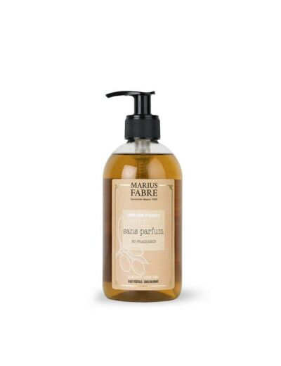 SAVON DE MARSEILLE LIQUIDE PARFUME MARIUS FABRE 400ML + POMPE