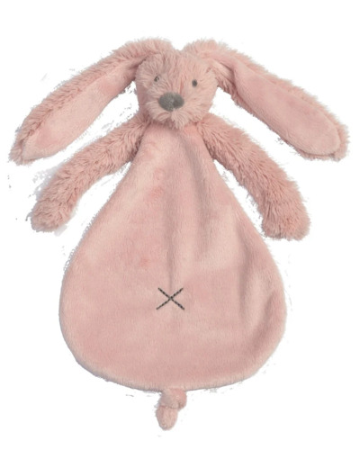 doudou Lapin Richie Vieux Rose  28 cm – 133102 - Happy Horse