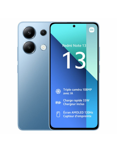 SMARTPHONE REDMI NOTE 13 Bleu