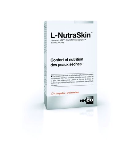 nhco l-nutraskin peaux sèches 42 capsules