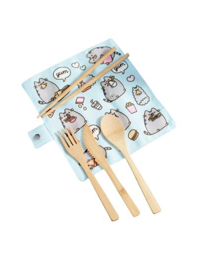 KIT DE COUVERTS EN BAMBOU PUSHEEN