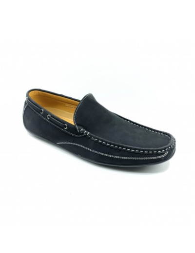 Mocassin homme noir