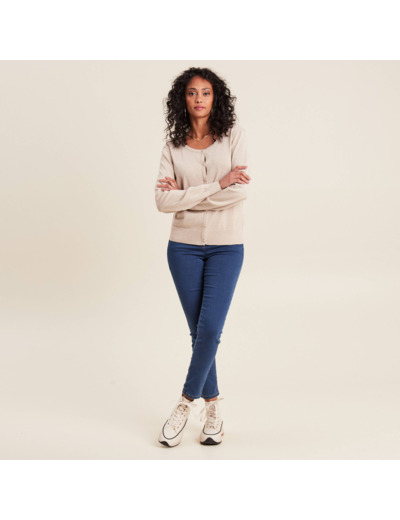 Jeans léger taille standard 7/8ème