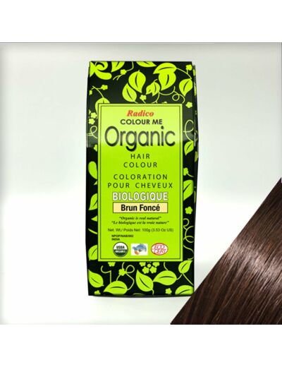 Coloration Radico Organic - Brun foncé