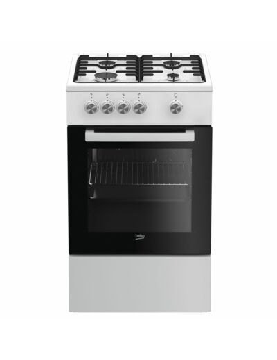 Cuisinière à gaz 50cm 4 Foyers + Four à convection REF FDG52000DW