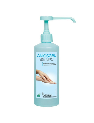 GEL HYDROALCOOLIQUE ANIOSGEL 85 NPC 500ML + POMPE