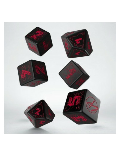 Cyberpunk Red RPG Dice Set - Les Essentiels de Night City