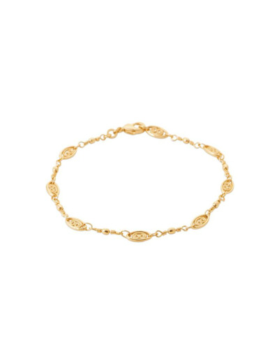 Bracelet en plaqué or