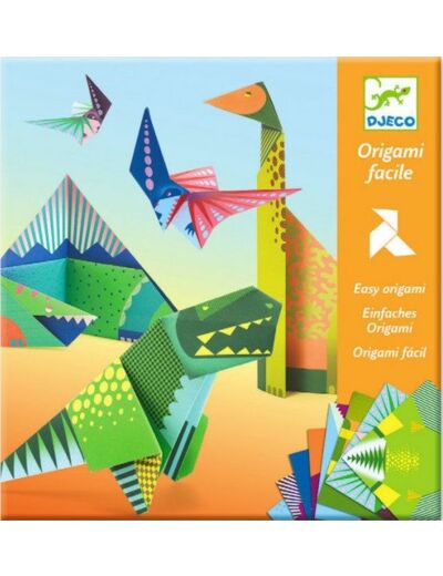 Origami facile Dinosaure - DJ08758