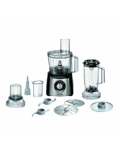 Robot Multifonction 2,3L inox avec Blender REF MCM3PM386