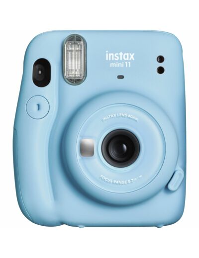 APPAREIL PHOTO INSTANTANE FUJIFILM INSTAX MINI 11 BLEU