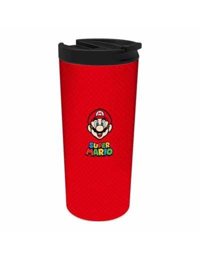 Mug en acier inoxidable mario