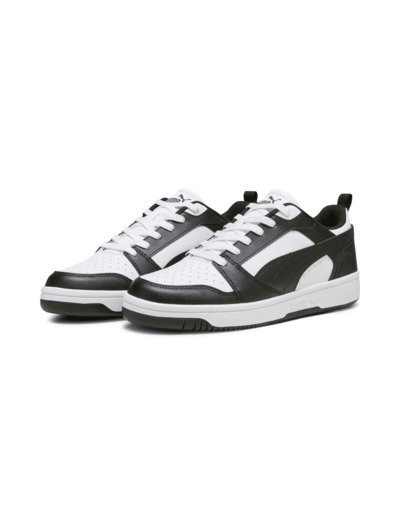 Basket homme blanc noir puma