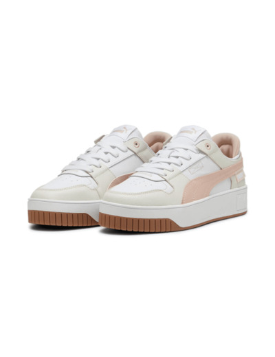 Basket femme blanc rose puma