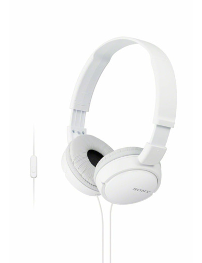 Casque filaire ref mdr-zx110 blanc