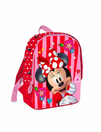 Sac a dos fille rose minnie