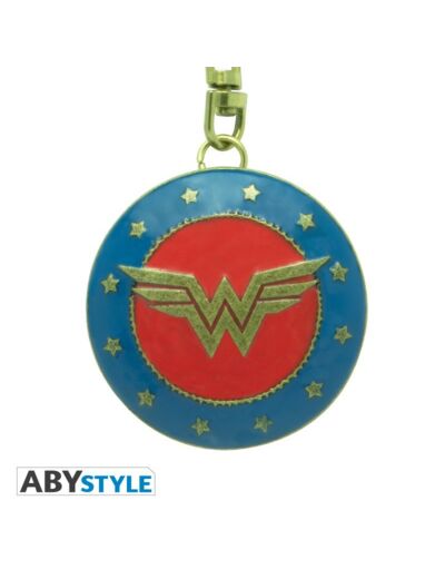 DC COMICS - Porte-clés 3D 'Bouclier Wonder Woman"