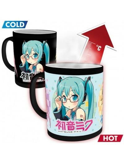 HATSUNE MIKU - Mug Heat Change - 320 ml - Groupe