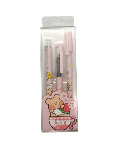 SET STYLOS OURSON CUTE