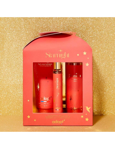 Starnight - Coffret eau de parfum 30 ml + gel douche 250 ml + lait corps 200 ml