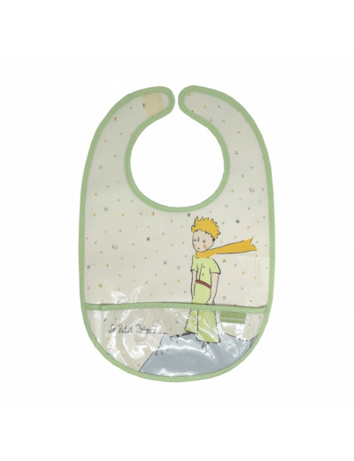 Bavoir En Toile Ciree  Le Petit Prince - PP617R - PetitJour Paris