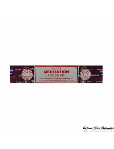 Encens Satya - Méditation -