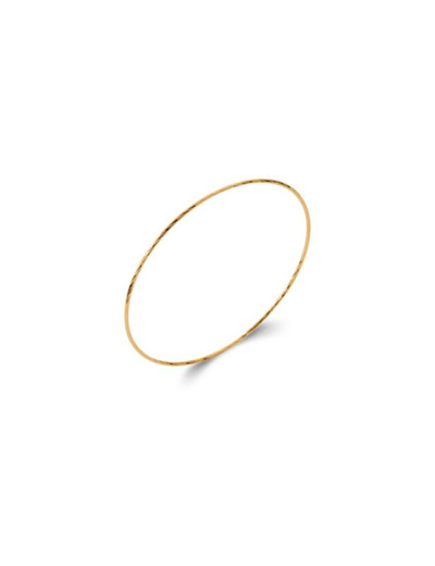 Bracelet jonc en plaqué or