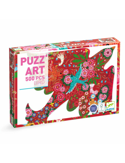 Puzz'Art Bird 500 Pcs  - DJ07668 - DJECO