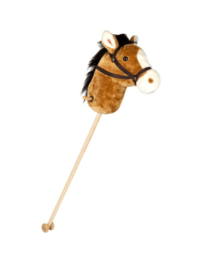 Cheval bâton Nico en bois et peluche - 11718 - Small Foot