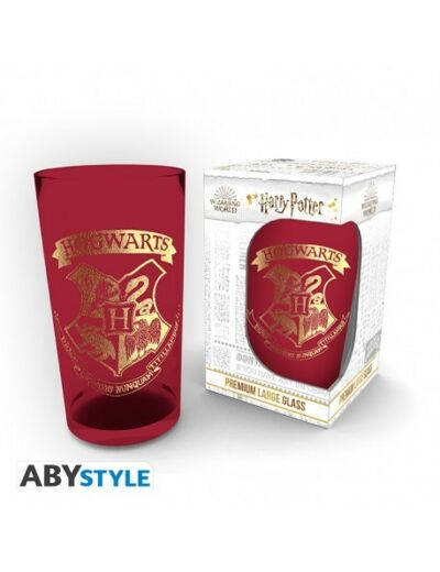 HARRY POTTER - Verre XXL - 400 ml - Emblème