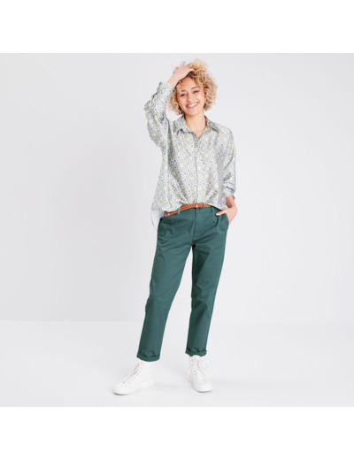 Pantalon chino 7/8ème