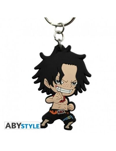 ONE PIECE - Porte-clés PVC Ace